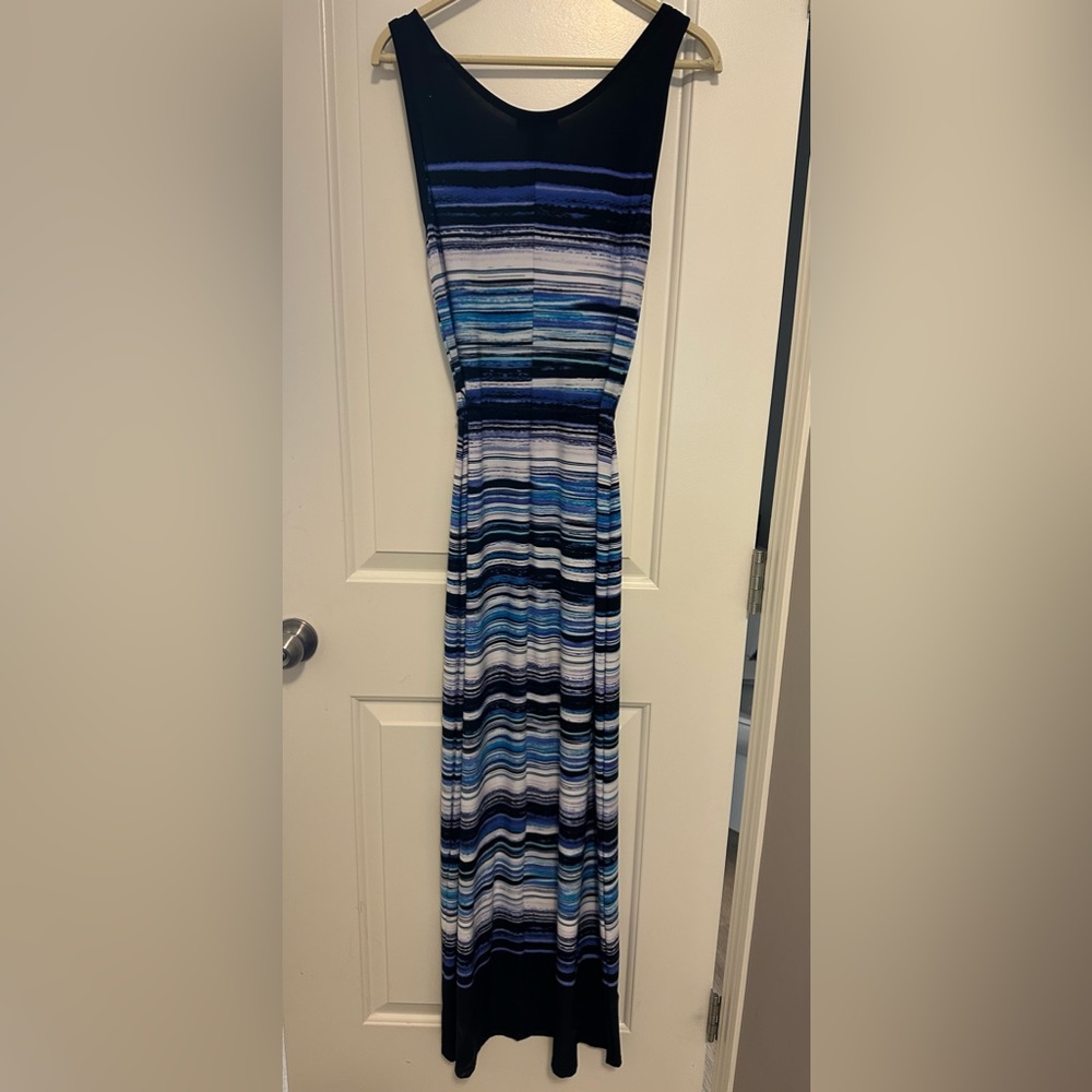 Vibrant maxi dress size 10